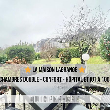 Maison Lagrange - 4 Chambres Quartier Iut Hopital 坎佩尔 外观 照片